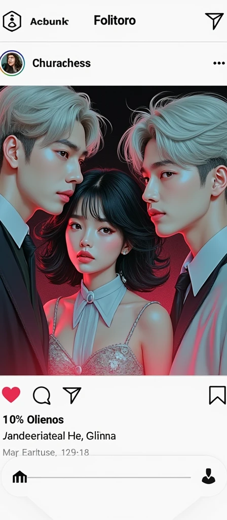 Essa mulher no meio do jeon jungkook do Bts e do Bang chan do stray kids