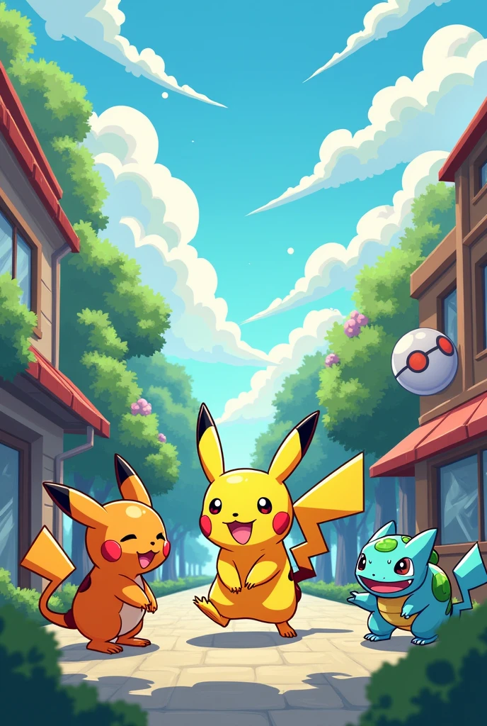 create pokemon go cartoon images
