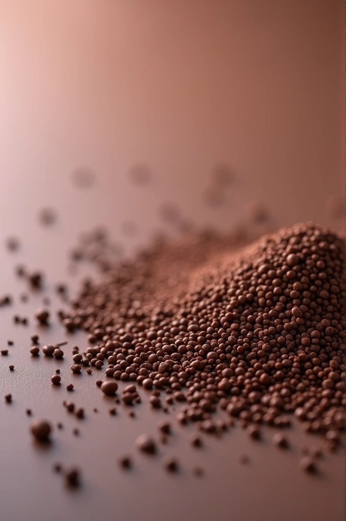 Make a background image, simple, with large chocolate sprinkles that can be seen up close