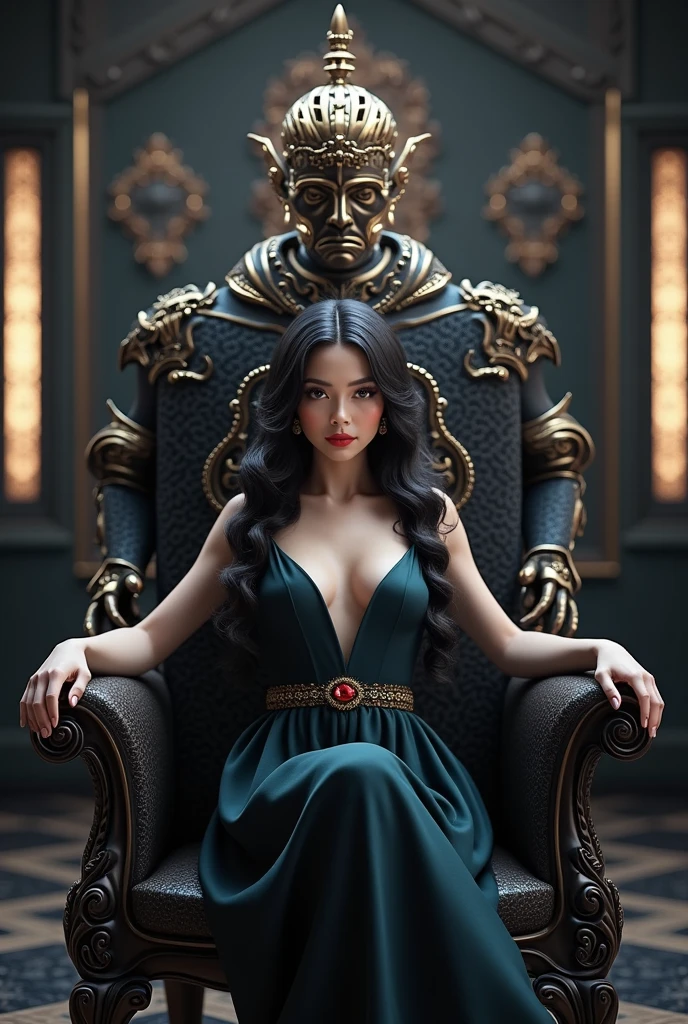 a beautiful woman with dark hair, red dress, dramatic lighting, glossy skin, full body pose, photorealistic, intricate, 8k resolution, (best quality,4k,8k,highres,masterpiece:1.2),ultra-detailed,(realistic,photorealistic,photo-realistic:1.37),HDR,UHD,studio lighting,ultra-fine painting,sharp focus,physically-based rendering,extreme detail description,professional,vivid colors,bokeh,portraits