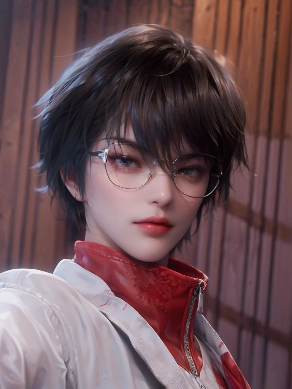 143
(20 year old woman), (surreal), (High level image quality), ((beautiful hairstyle 46)), ((short hair:1.46)), (breasted:1.1), (lipsticks)