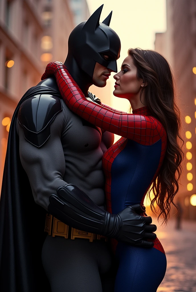 Spiderman having sex with batman