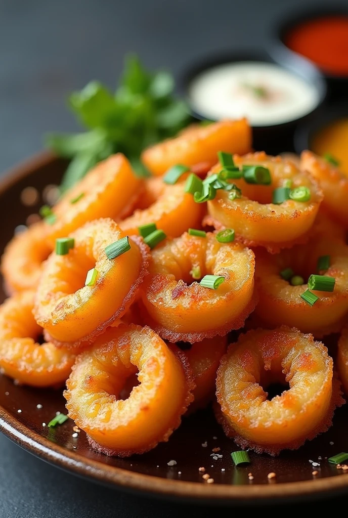 Taiwanese style fried Calamari (Calamares)
