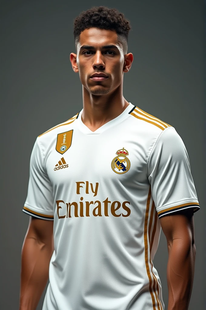 Antony santos with jersey real madrid