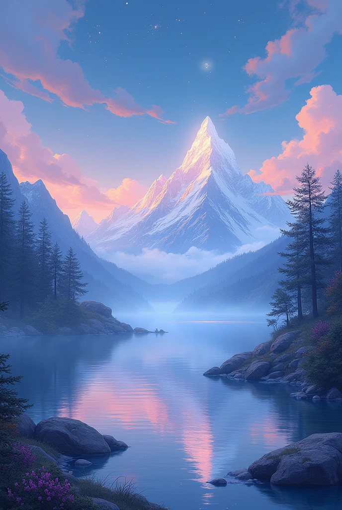 Game background menu anime fantasy magic medieval magic without people not a forest