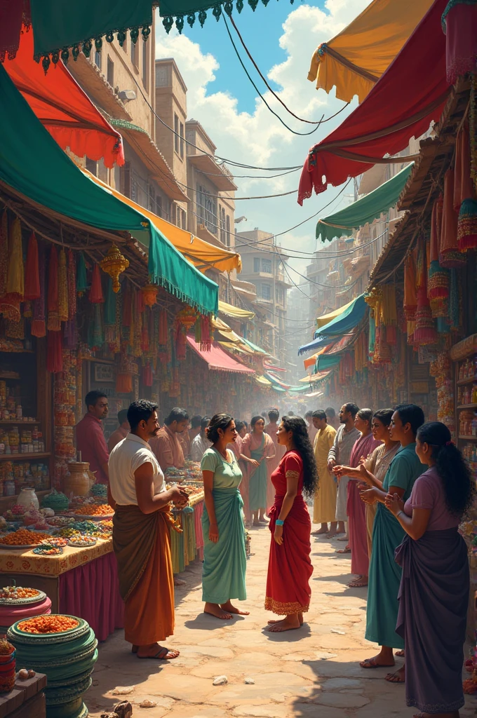 Mari V Kalyani shop Che Eno lobo jote Che Mane