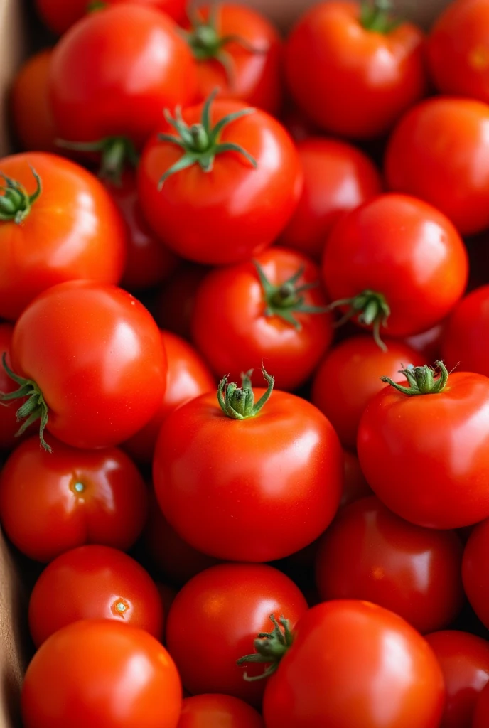 a large amount of tomatoes