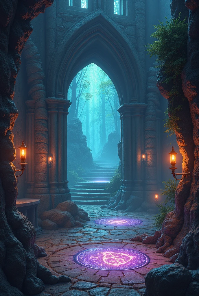 Hints Copy hints Game background menu anime fantasy magic medieval magic without people not a forest
