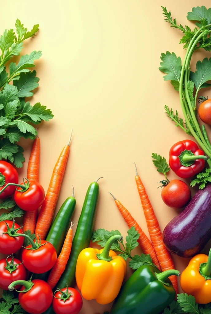 An image of vegetables to put as a background in logos
