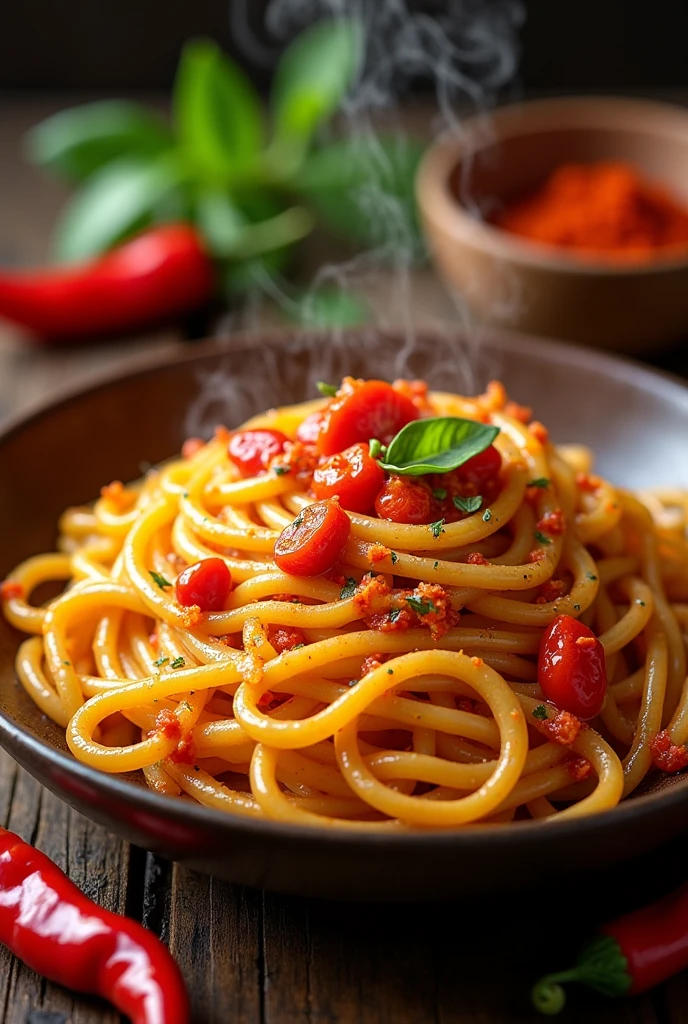 pasta　Peperoncino　Chili pepper