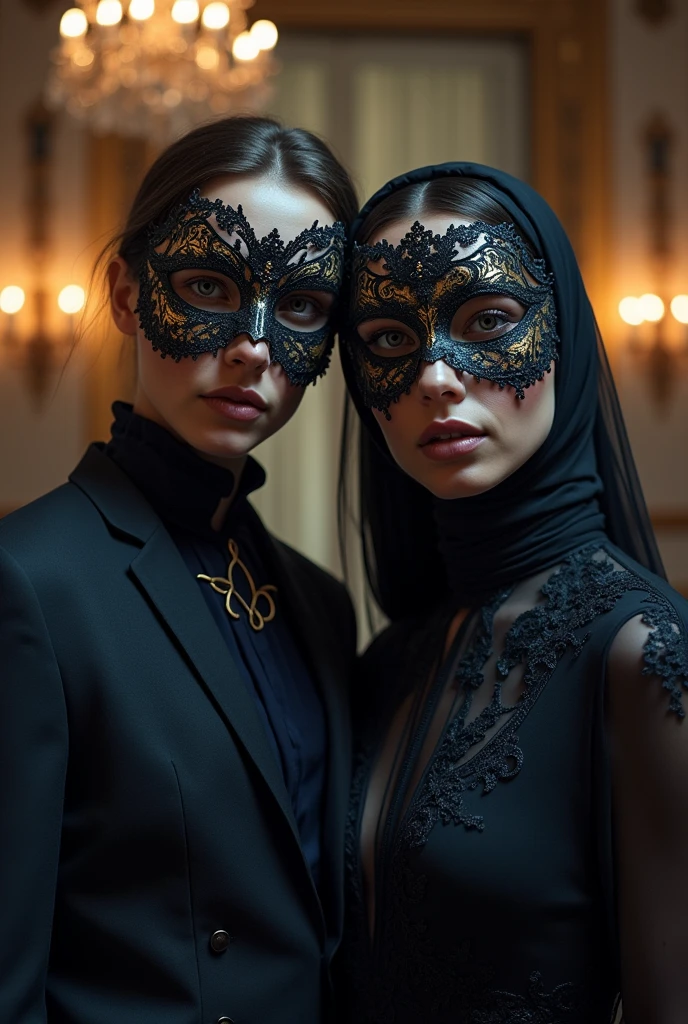 Make poster making that very nonchalant masquerade