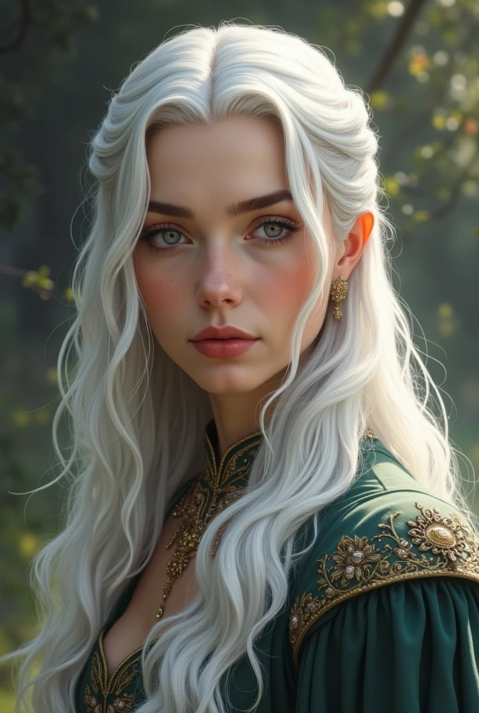 A silver-haired velaryon and the fairest of the seven kingdoms