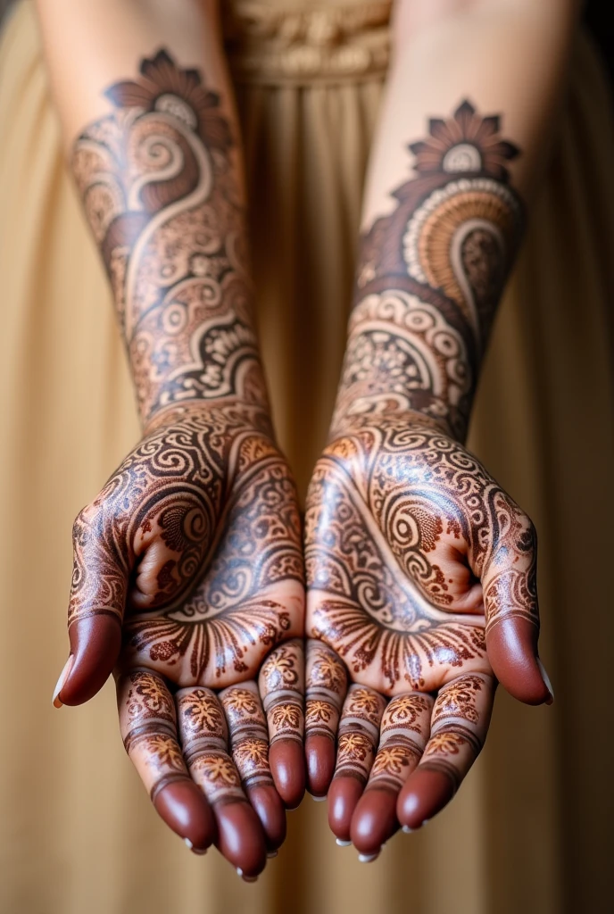 generate more Shadi Special mehndi design on hand