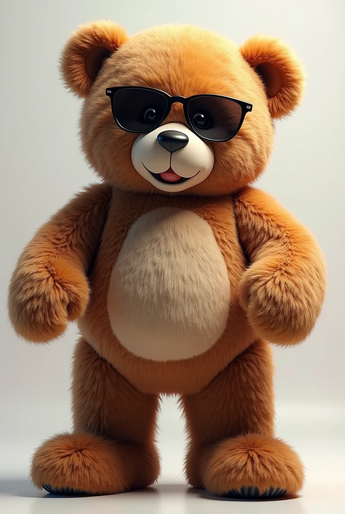 (photorealism:1.2), Teddy Super cool Full Banner