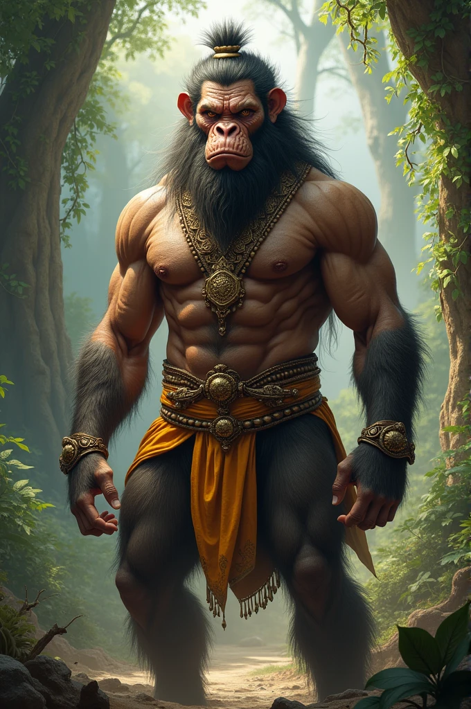 Hanuman real look