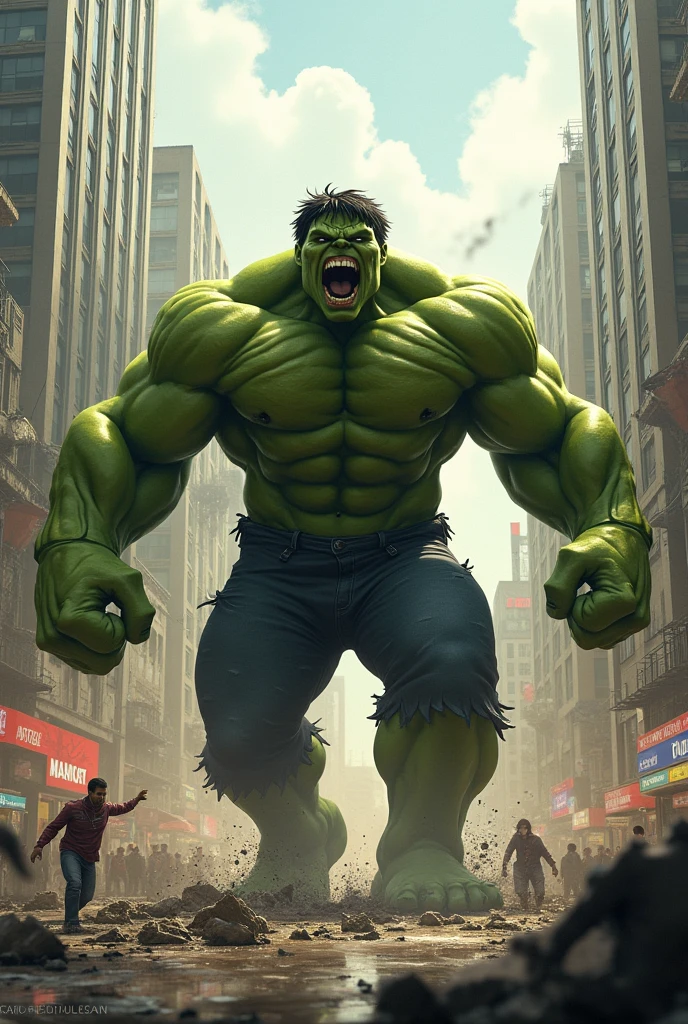 
Hulk in Sonipat city


