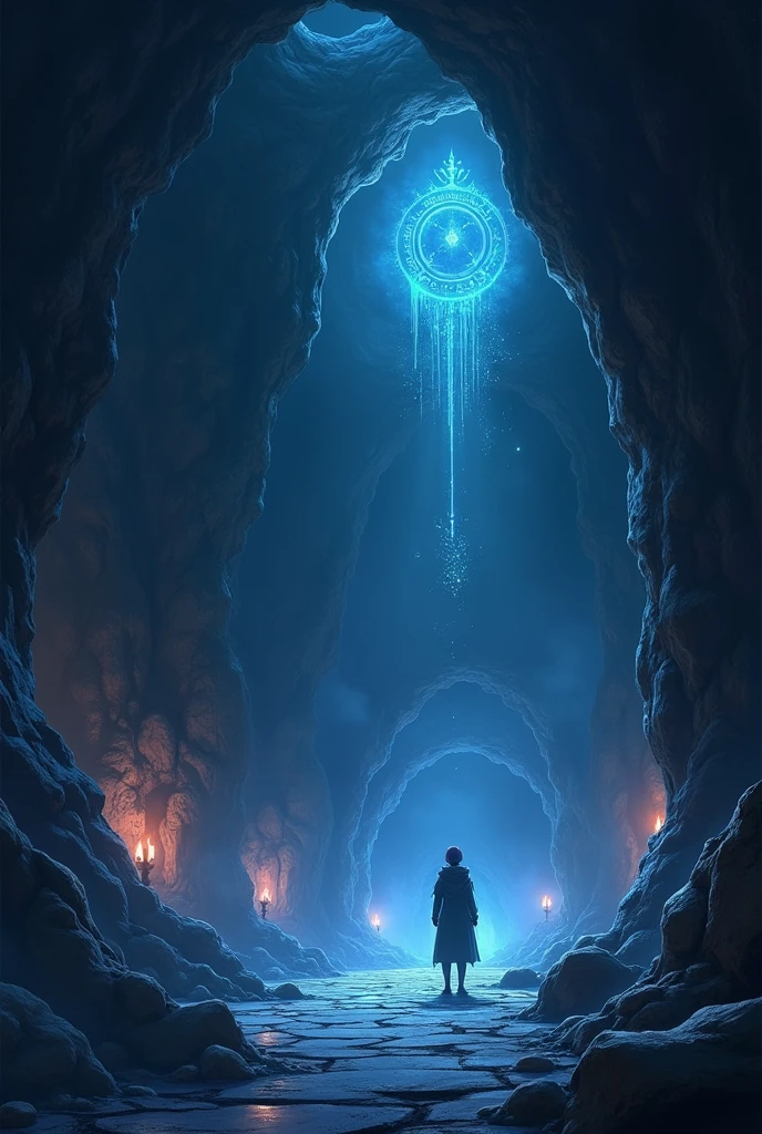 Game background - menu anime fantasy magic middle ages without people not forest cave kotokomby closed space dark