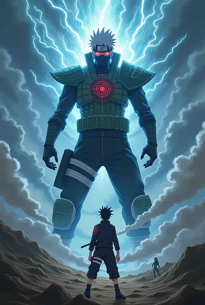 Kakashi hatake, using susano ,naruto