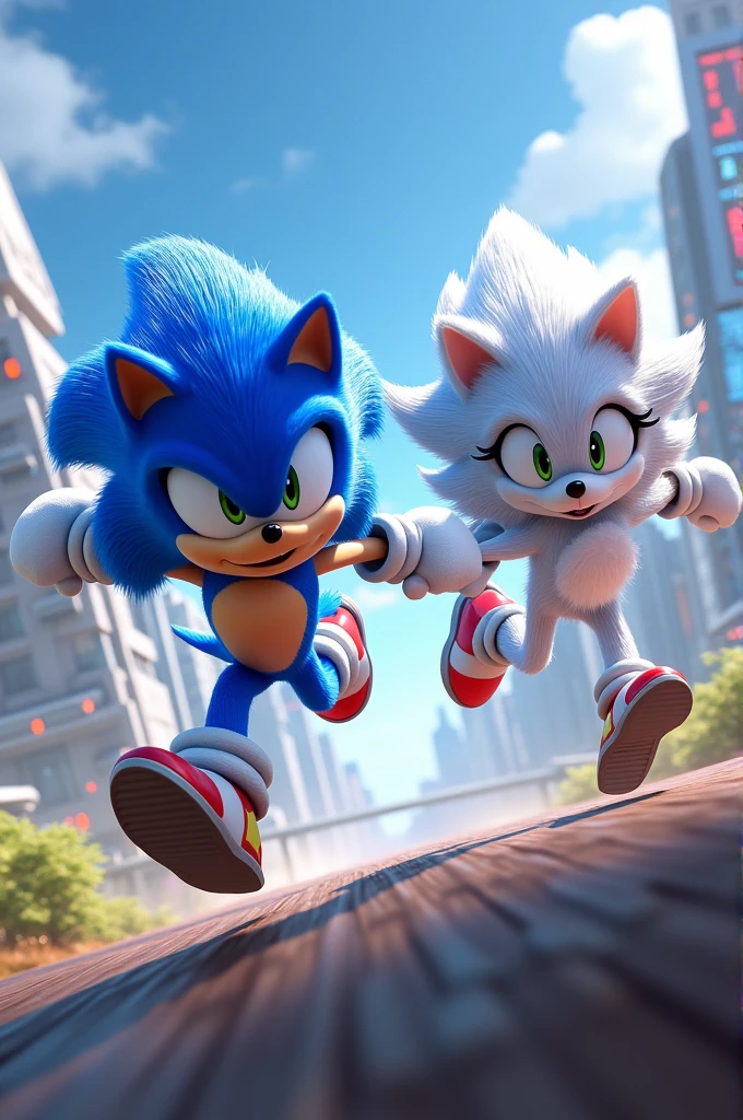 Sonic y silver