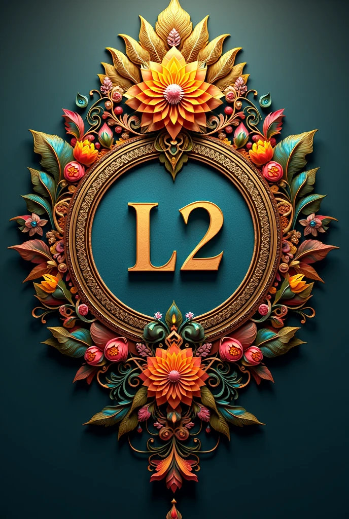 Creat a Logo with L2 Tech faculty written over it. The logo is for a religious purpose, particularly hindu religion, where Bhagvad Geeta is thought so, put the essence of Dravidian style background. And the "July L2 Tech Faculty" should be written in Aesthetic way