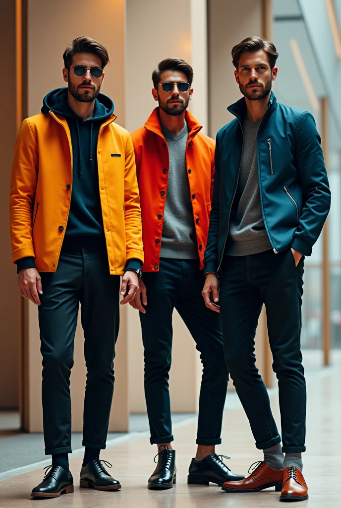 Post depicting opening soon of a menn fashion store
