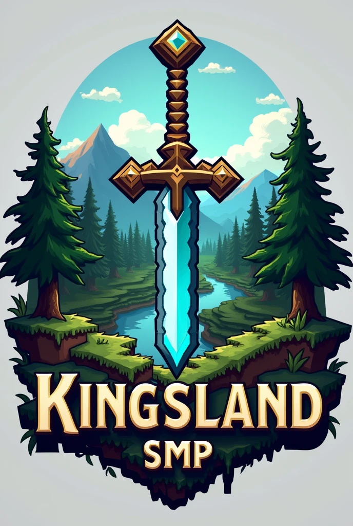 Minecraft smp logo Kingsland smp