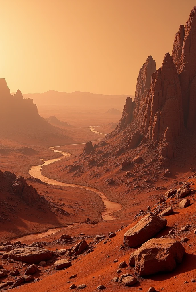 Close images of mars 8K (highly detailed) masterpiece