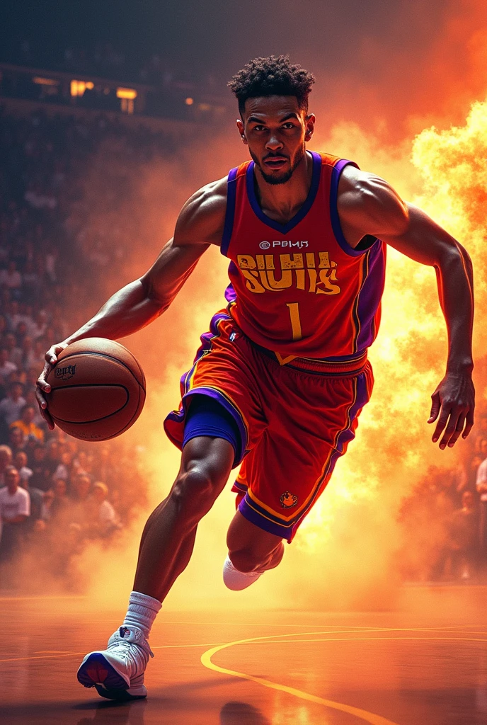 Basketball player, phoenix suns, Jayson Tatum, Sleeve 
