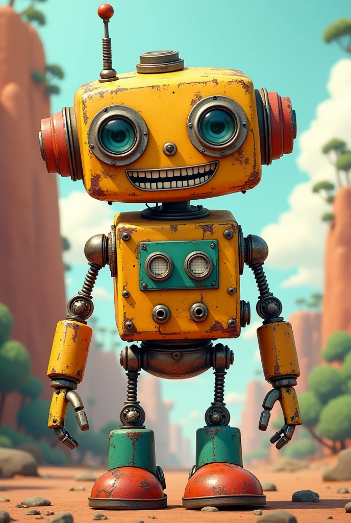 A funny robot
