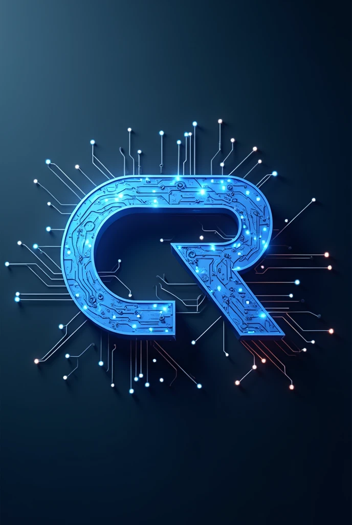 Create a logo for the connectivity and networking career with the letters C and R