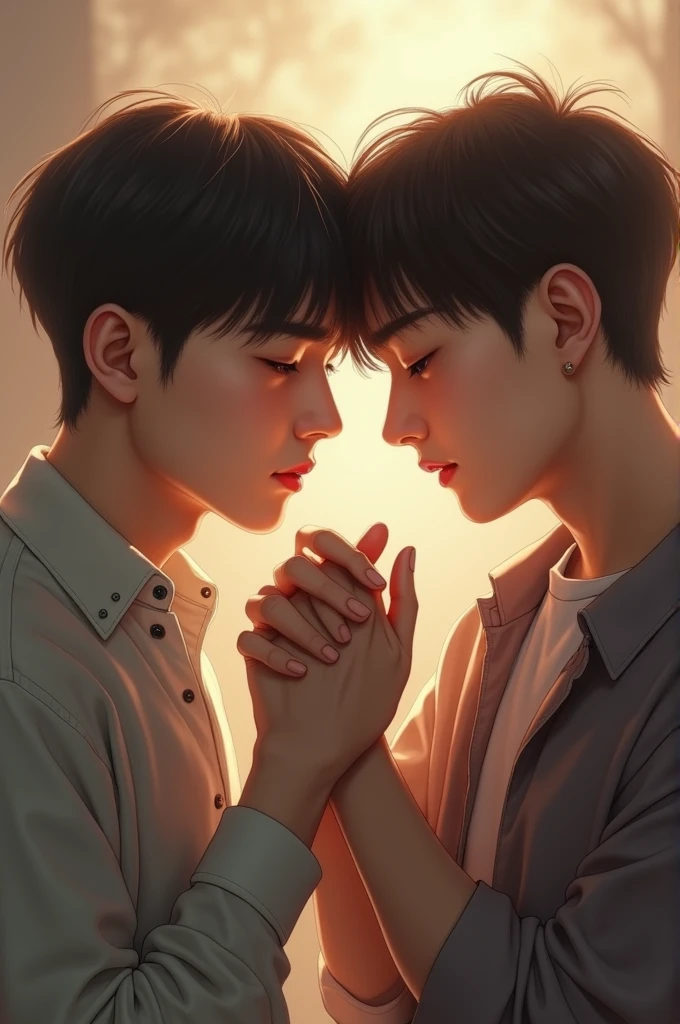 BTS' Jungkook and NCT's Jaehyun holding hands