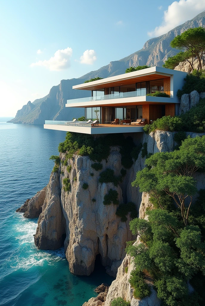 Villa on the edge