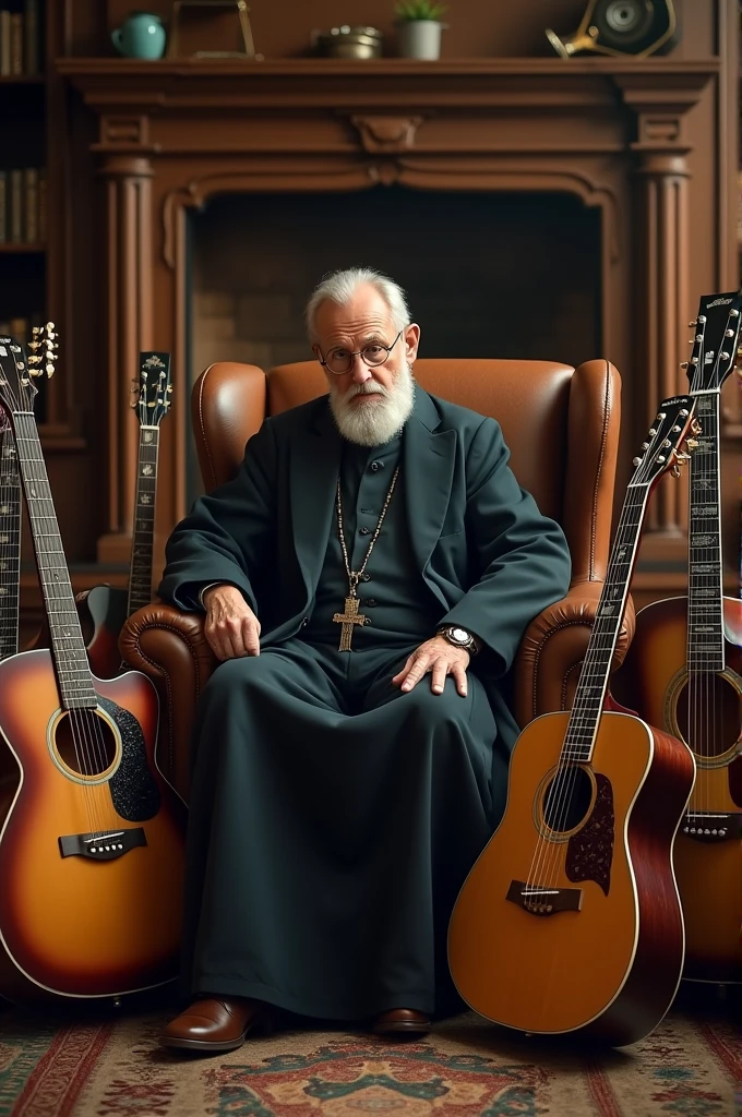 A parsons with guitars
