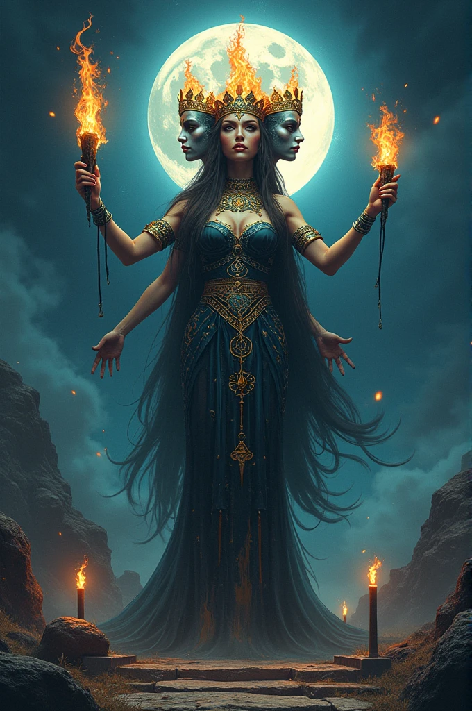 A representation of Hekate Phosphoros