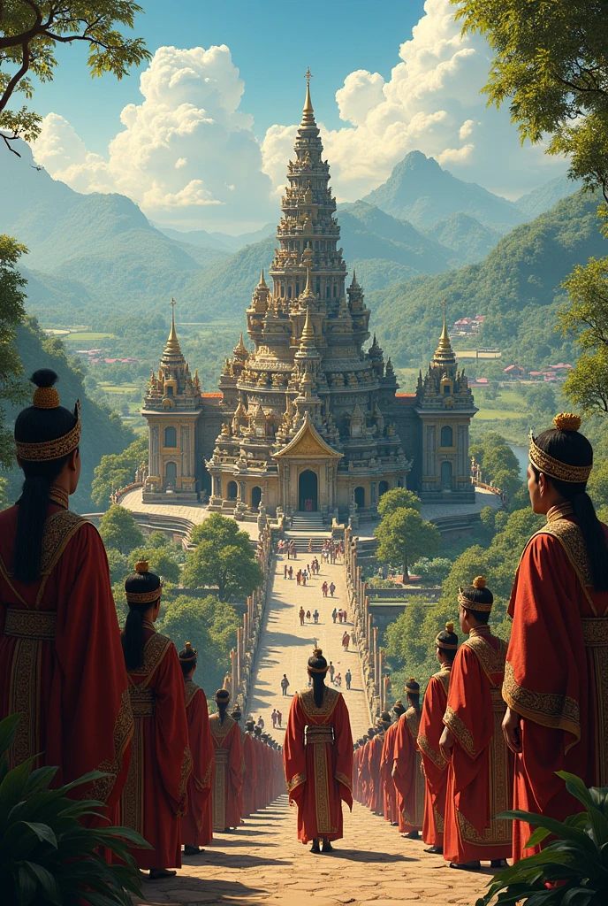 history Majapahit  Java indonesia