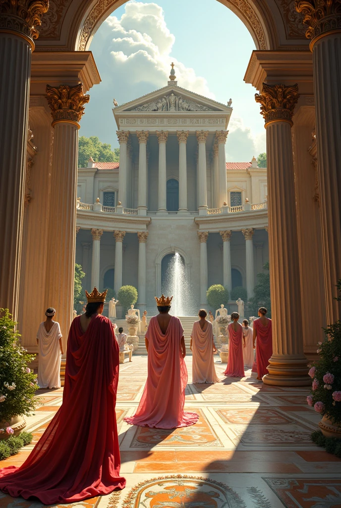 Greek palace for play
