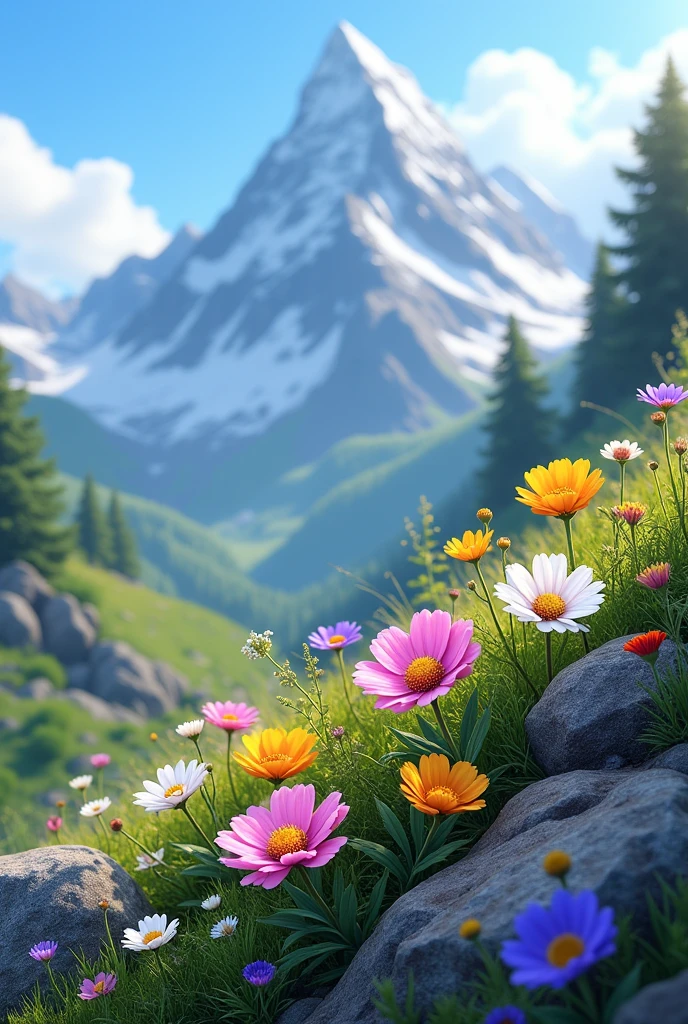 Mountain flowers 