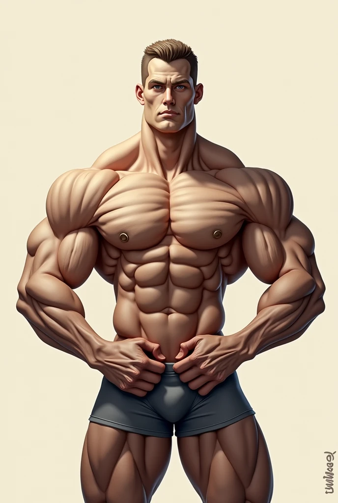 create man , with 12 abs