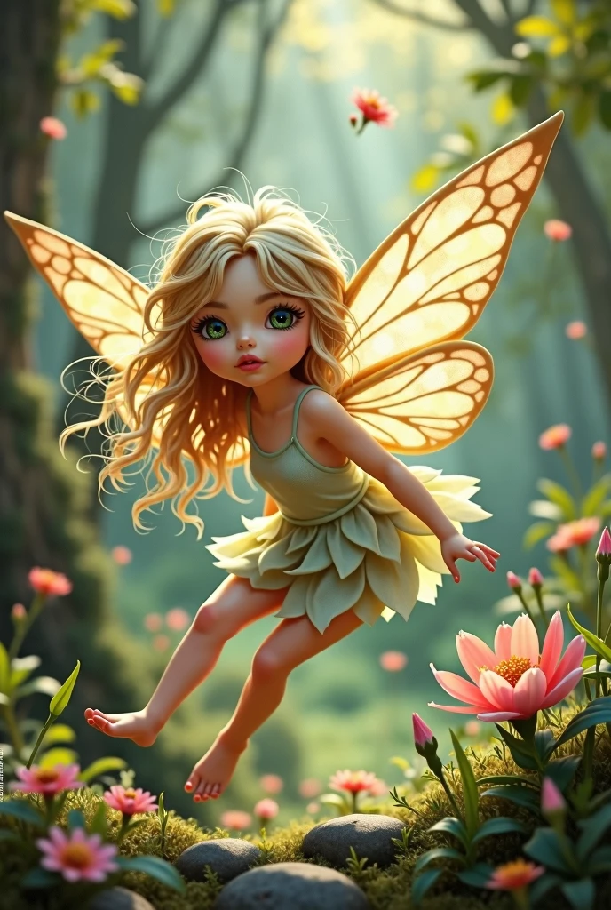 Images of fairies that look like they came out of a picture book