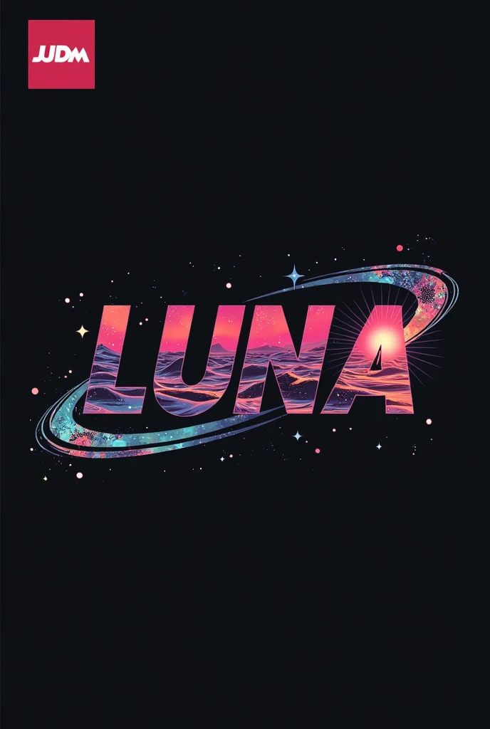 High resolution, Logo for Jdm cars, logo spelling swiftly “Luna” cool, Jdm theme, anime theme, Cyberpunk vibe name spelling, brand logo, logo for tshirt, brand logo “LUNA”, neon vibes, acid trip vibes, acid trip, shooting stars, acid trip inside “LUNA”, acid trip, hallucinations inside “LUNA”, Waves of hallucinations, splash, waves of futuristic hallucinations, futuristic wave,