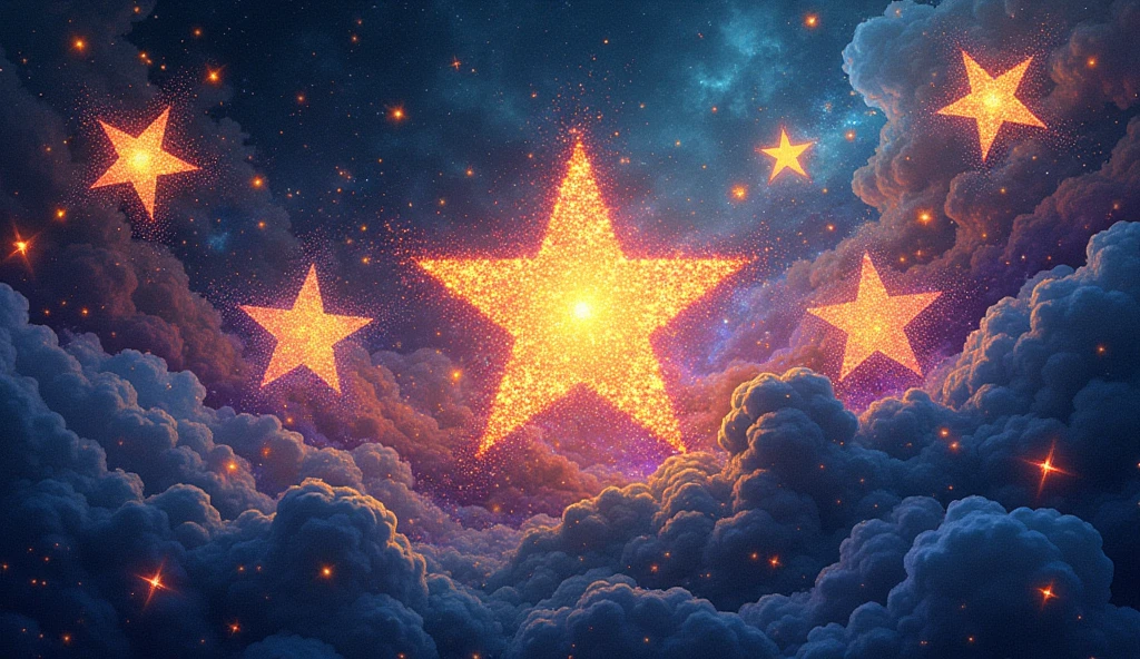 Pointillism Stars 、energy