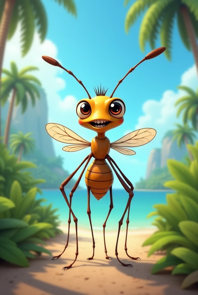 animated dengue mosquito