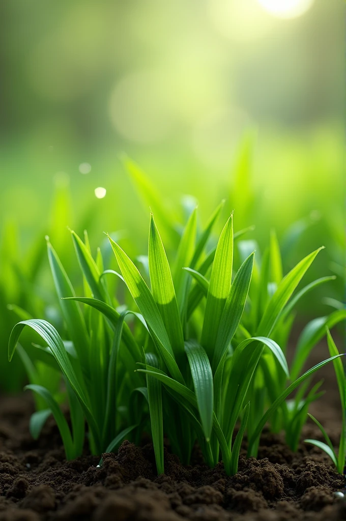 Make a living grass or herb
