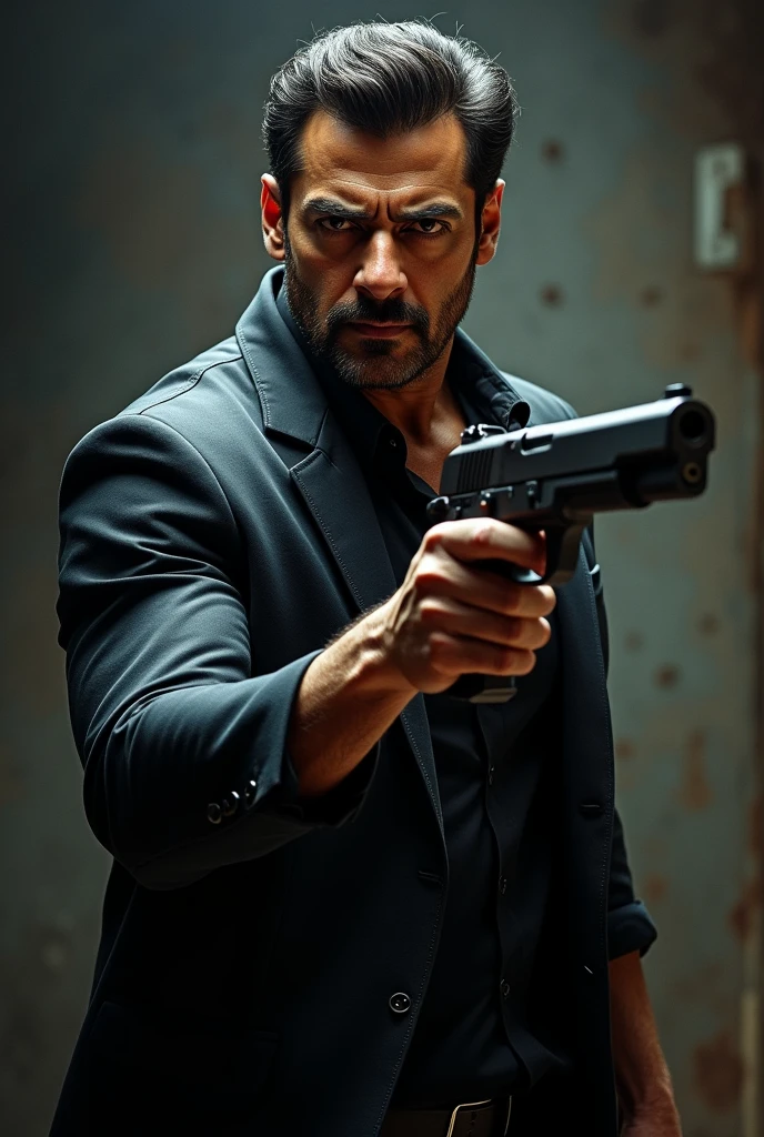 Salman Khan with gun