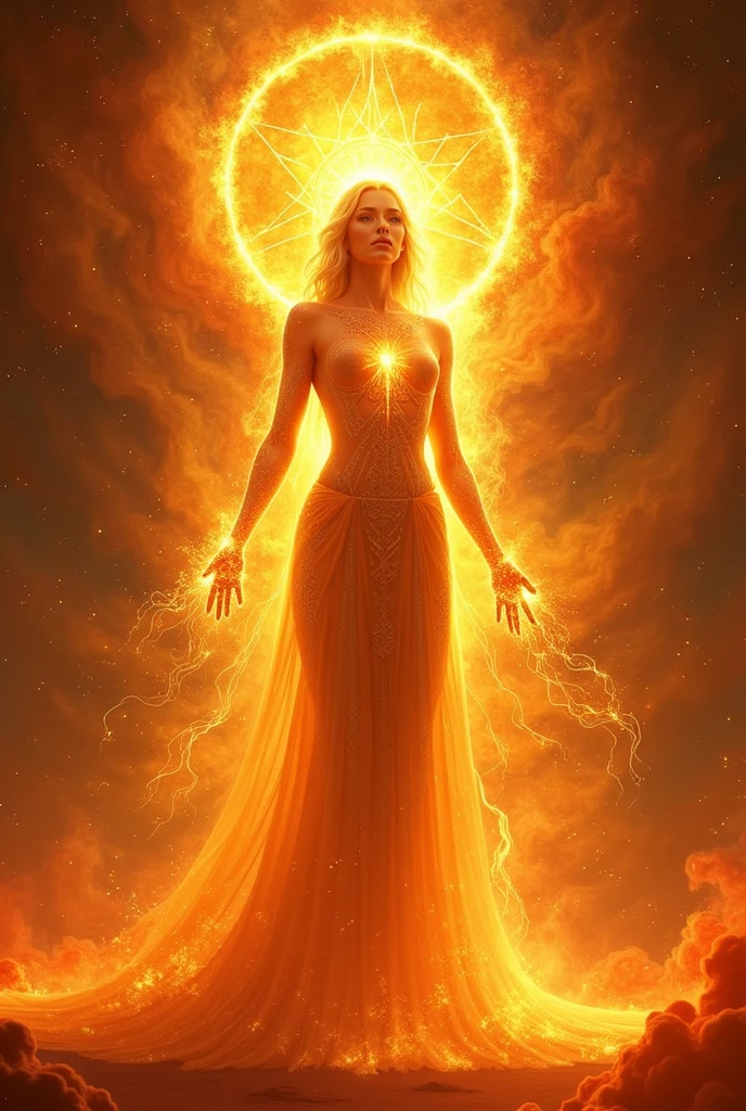Goddess Blooming-Flame