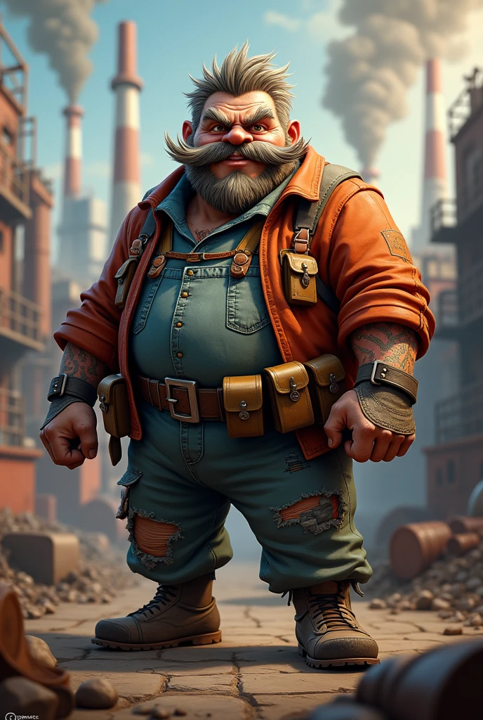 Brawlstars Dynamike realistic man