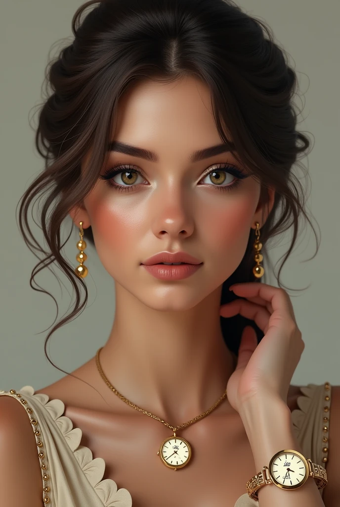 Age 19 hairstyle this court jute watch aur locket this my name Laadi