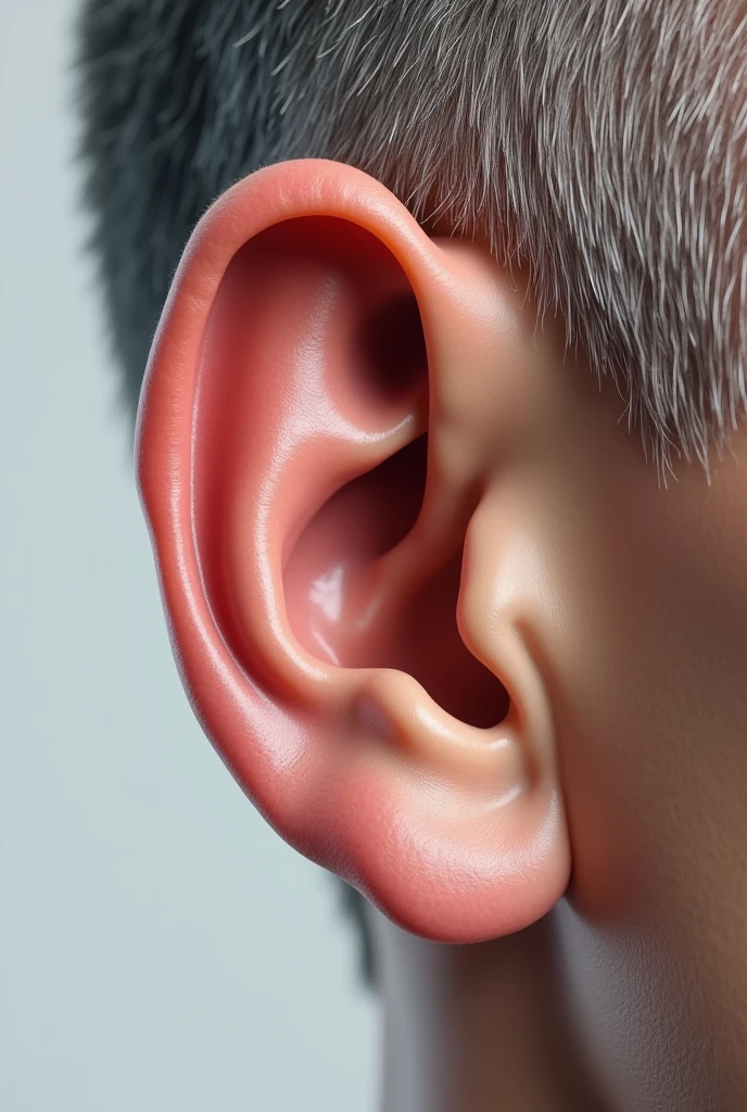 A man's ear