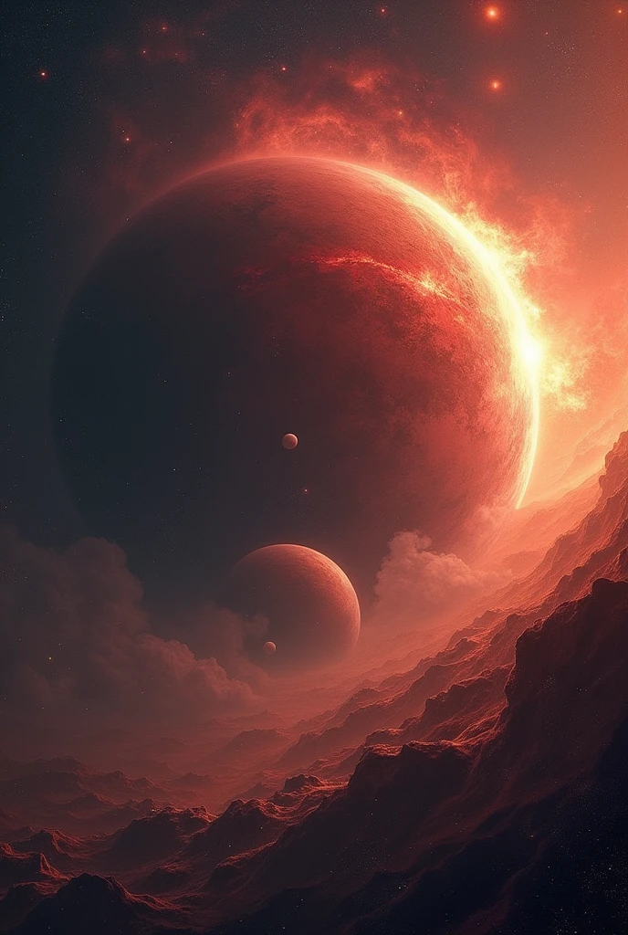Create me a book cover about the planet Nibiru