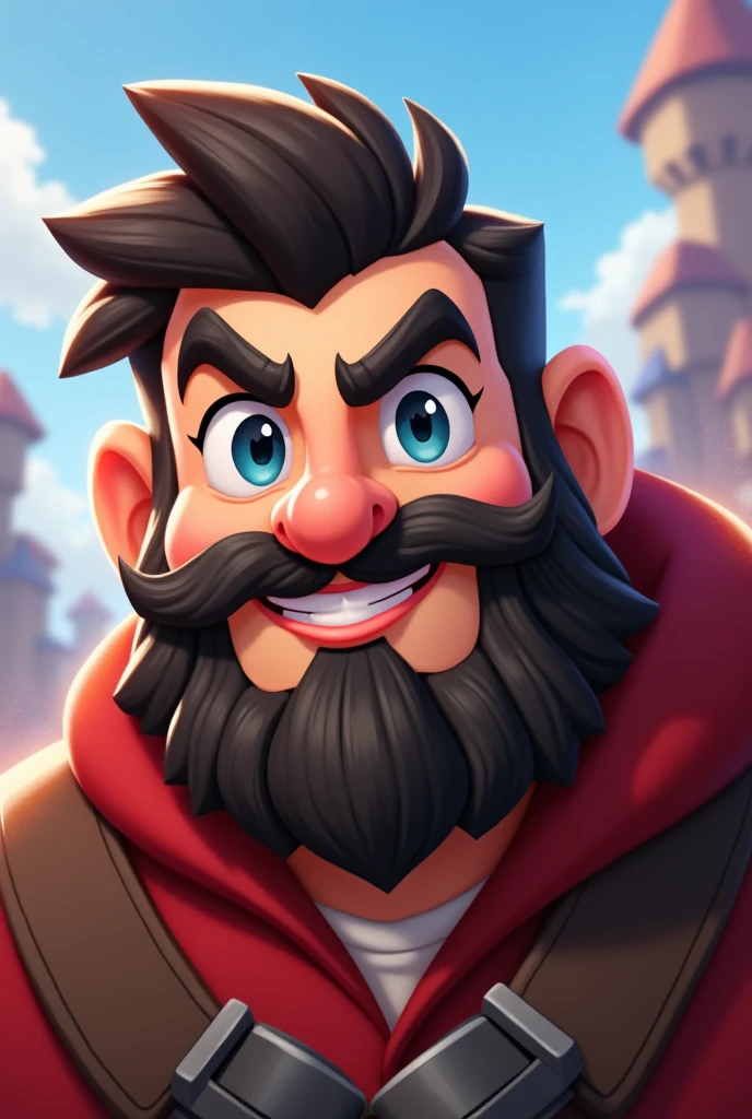 Brawlstars Dynamike Looking Young and handsome with beard